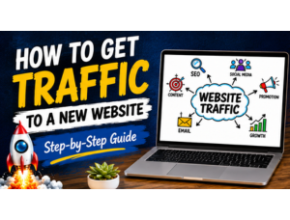 How to get traffic to a new website step-by-step guide for beginners