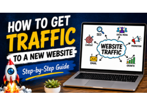 How to get traffic to a new website step-by-step guide for beginners