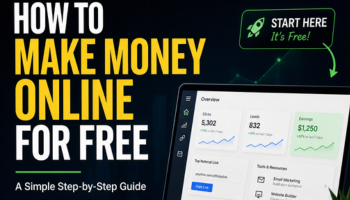 How to make money online for free with affiliate marketing and free traffic